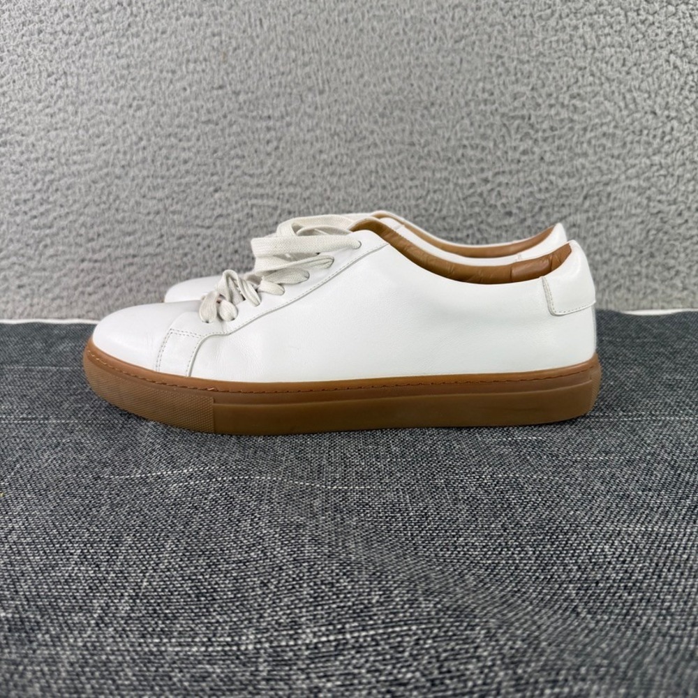 Thursday Boot Co Premier Low Top Mens 11.5 White Leather Gum Sole Sneakers